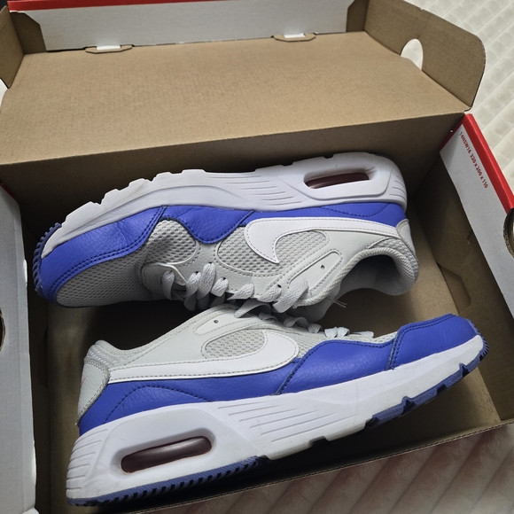 Nike Air Max SC in White and Sapphire - Picture 1 of 4